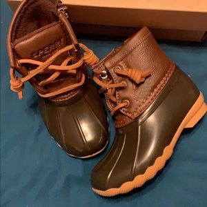Boys Sperry Bean (Duck) boots